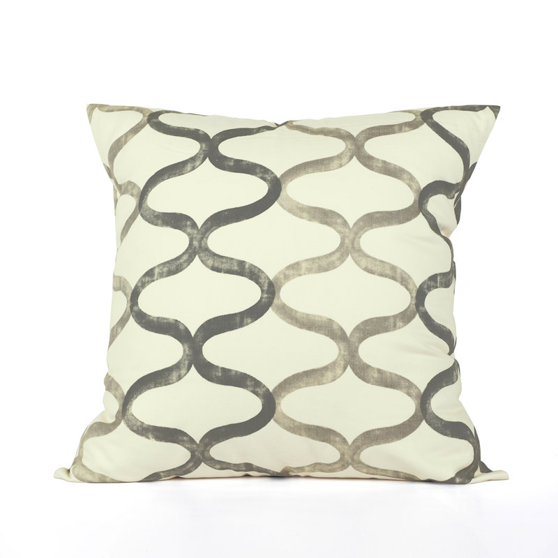 Lark Manor Ajayden Geometric Cotton Pillow Cover & Reviews Wayfair